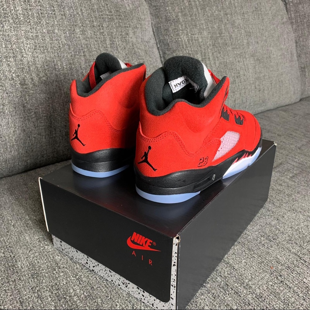 Air Jordan 5 Retro Raging Bull Red "Alternative" - Picture 5 of 12